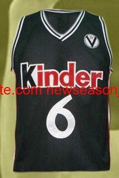Vintage #6 Manu Ginobili European basketball Jersey custom any name number jersey