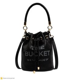 Luxury Designer Women's Bags Rich barrels Real Classic marc Cannes Modelling leather Crossbody Bucket Bag M00201