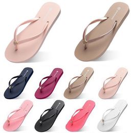 fashion Slippers Women Beach shoes Flip Flops green red orange purple navy white Black pink Blue golden brown summer sport sneaker size