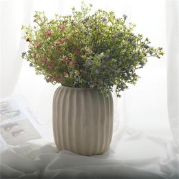 Decorative Flowers Artificial Fake Flower Gypsophila Bouquet Home Decoration Party Year's Livingroom Wedding Accessories