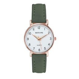 HBP Simple Fashion Female Casual Wild Belt Watch Ladies Generous Temperament Wristwatches Party Dress Matching Items