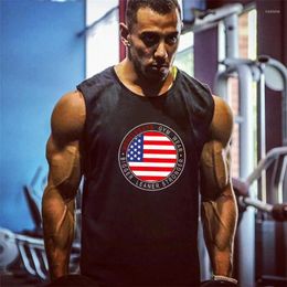 Men's Tank Tops 2023 Gyms Mens Undershirt Sporting Wear Canotte Bodybuilding Men Fitness Exercise Clothing Vest Sleeveless Shirt