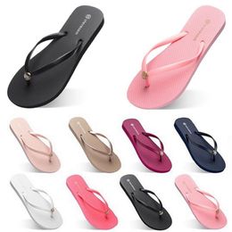 fashion Slippers Women Beach shoes Flip Flops green purple navy red Black pink Blue brown summer sport sneaker size 35-38