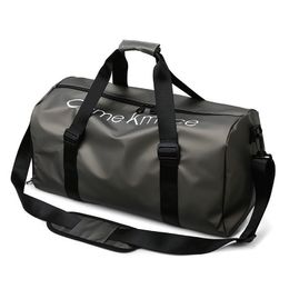 Portable travel bag dry and wet separation large capacity single shoulder bag sports fitness bag trend diagonal span large bag