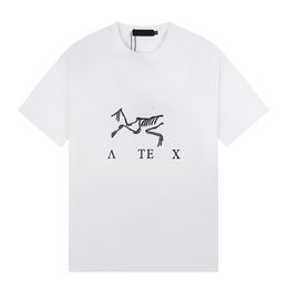 Arc Shirt Men's Plus Tees Luxury Basic Shirt Bird Summer Breathable Short Sleeve Pure Cotton Advanced T-shirts Polos Clothes Size S-XL 622