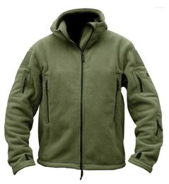 Men's Hoodies Autumn Military Tactics Leisure Softshell Fleece Jacket Men US Army Sportswear Clothes Warm Casual Motion Hoodie