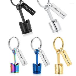 Keychains Piston Keychain Key Ring Chain Fob For Men Gift Trinkets Car Interior Accessories