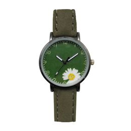 HBP Womens canvas quartz wristwatch luxury watches with color strap