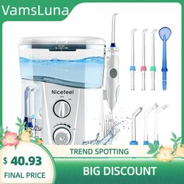 Other Oral Hygiene Nicefeel FC188 Smart Water Flosser Teeth Care Ultra Dental Flosser With 1000ml Water Tank Capacity Tooth Cleaning Wasing Machine 230311