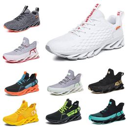 men running shoes fashion trainers General Cargo black white blue yellow green teal mens breathable sports sneakers fourty six