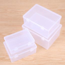 Transparent Storage Box with Lid for Jewelry Plastic Storage Box Sample Display Box Ornaments Rhinester Box 1223571