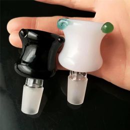 The new Colour bubble head Yanju accessories Wholesale Glass Hookah, Glass Water Pipe Fittings