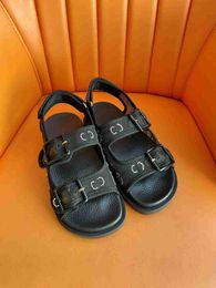 New women's thick heel sandals slippers Luxury designer summer classic fashion beach jelly sandals ggity K102