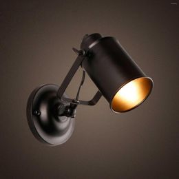 Wall Lamps Light Shell Industrial Style Retro Lamp Stand Housing American Country Loft Coffee Shop Store Atmosphere Spotlight