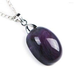 Pendant Necklaces South Africa Natural Sugilite Stone Waterdrop Bead Healing Women Jewellery