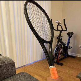 Tennis Rackets Federer black racket 97 tennis all carbon professional male and female college students net course beginner 230311