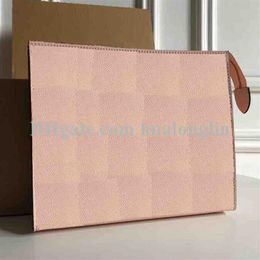 Women Bag Handbag Purse leather Original box clutch cosmetic case holder high quality flower letters2301