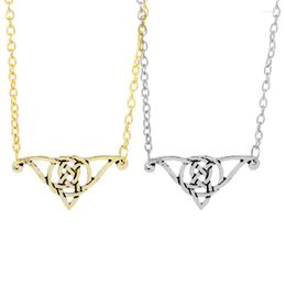 Chains Dongsheng Jewelry Celtics Knot Choker Necklace For Women Accessories Elegant Charms Pendants Necklaces