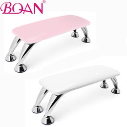 Hand Rests Genuine Leather Nail Hand Rest Pillow Hand Cushion Pillow Holder Nail Art Stand For Manicure Table for Nail Salon Top Quaility 230311