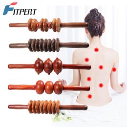 Other Massage Items Wooden Exercise Roller Sport Injury Gym Body Back Leg Trigger Point Muscle Roller Sticks Massager Health Care 230311