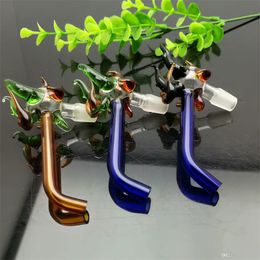 Smoking Pipes Coloured faucet glass walkboard Wholesale Bongs Oil Burner Pipes Water