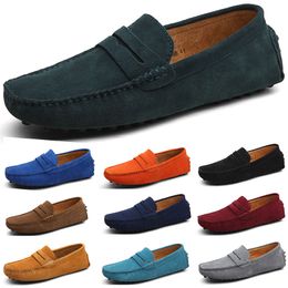 men casual shoes Espadrilles triple black navy brown wine red taupe green Sky Blue Burgundy mens sneakers outdoor jogging walking size 40-45 thirty four