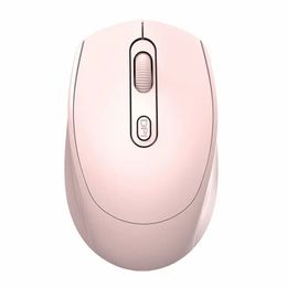 Mäuse mit drahtloser 2,4-G-Verbindung und USB-Empfänger. Neue stille, komfortable Morandi-Maus für PC-Laptops mit Einzelhandelsverpackung