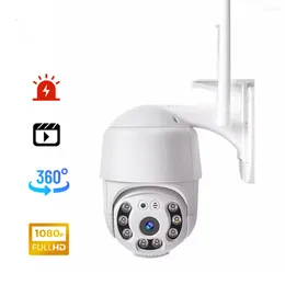 Security WiFi HD Camera 1080P Indoor Outdoor Waterproof Dome Two-way Voice Intercom Monitor