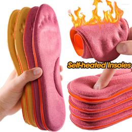 Women Socks Self-heated Insoles Foot Massage Thermal Thicken Insole Memory Foam Shoe Pads Winter Warm Men Sports Shoes Pad Accessories