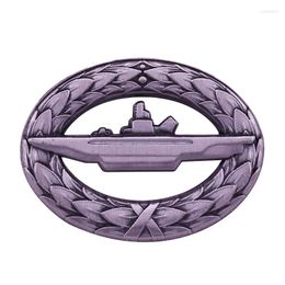 Brooches WW II German Navy U-Boot Submarine Badge Retro Military Memorabilia