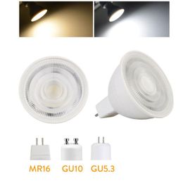 Bulbs Dimmable 5W LED Bulb Spotlight GU10 MR16 110v 220V Beam Angle 24 Degree Chandelier Lamp For Downlight LightLED