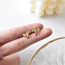 Stud Earrings Fashion Cute Cupid Angel Arrow Women's High Quality Jewelry Accessories Valentine's Day Birthday Gift