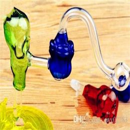 Smoking Pipes Skull bone rose pot ,Wholesale Glass bongs Oil Burner Pipes Water Pipes Glass Pipe Oil