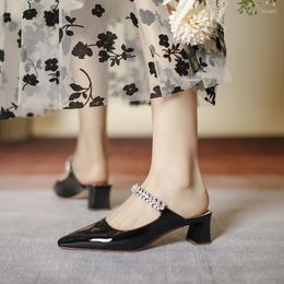Kleid Schuhe Marke Heels Für Frauen Hohe Qualität Damen Mode Sommer Sandaletten Patent Leder Hochzeit Party Arbeit Pumpen