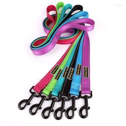 Dog Collars Leash Reflective Lighted Nylon Pull Strap Supplies