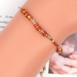 Strand Beaded Strands XUXI Hand Made Bracelet Women Fashion Adjustable Rope Chain Japan Rice Beads Couples S211 Inte22
