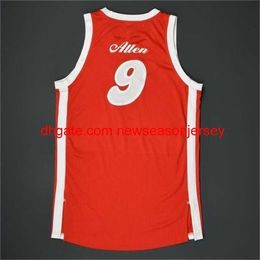 Basketball Jersey Vintage Game Worn 1974-75 Tony Allen Sounds Road 2015-16 Season High School S-5xl custom any