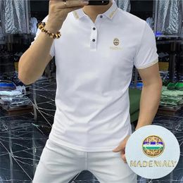 Brand Hotsales 2023 New Mens Stylist Polo Shirts Luxury Italian Men's Polos Designer Clothing Short Sleeves Fashion Summer T-Shirts shirt M-4XL