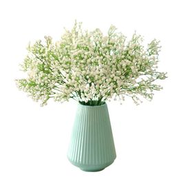 52cm Babies Breath Artificial Flowers Plastic Gypsophila DIY Floral Bouquets Arrangement for Wedding Home Decoration