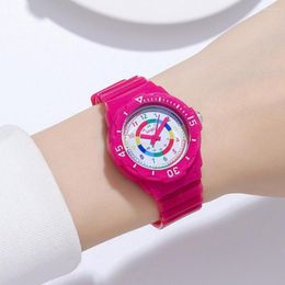 Wristwatches Time Display Adjustable Kids Fashion Quartz Watches Gift Boys Girls