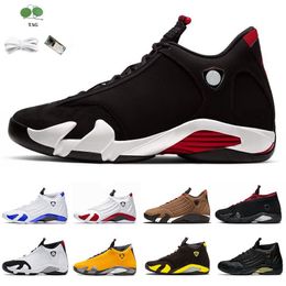 Jumpman 14 High OG 14s Men Basketball Shoes Black Toe Gym Red Turbo DMP 12 12s University Gold Playoff Women Sneakers Trainers Size 7-13