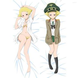 Pillow Case Sexy Girl Japanese Characters Anime Girls And Panzer Throw Otaku Dakimakura Gifts Bedding Hugging Body 150x50 CM