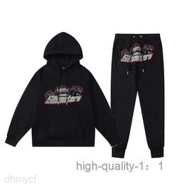 Men's Tracksuits Autumn Trapstar Tracksuit Shooters Printed Men Hoodie Set Oversized Brand Sports Suit Pant Sets 221202 H6G2 V244