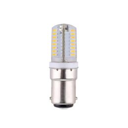 Bulbs 2Pcs Crystal Lamp 220V BA15D LED Corn 6W 9W 3014 64/104SMD Lights For Sewing Machine Energy SavingLED