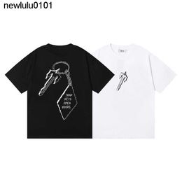 Men Trapstar London designer new Trap Keys Open Doors Tee Cotton Double Yarn Short Sleeve wonmen T-Shirt