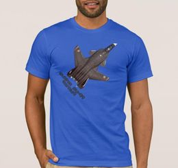 Men's T Shirts Sukhoi SU-47 Berkut Experimental Fighter Men's Shirt