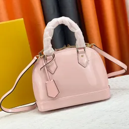 Women Designer shell Shoulder Bag Fashion zipper Handbags Water ripple Paint finish Leather Totes purses Woman Classic Storage Cosmetic Coin Crossbody Bags