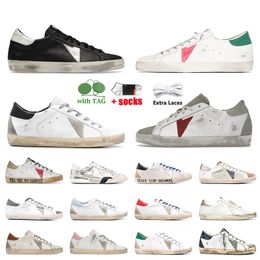 Luxury Womens Mens Casual Designer Shoes Superstar Never Stop Oreaming Star Leather Loafers Low Tops famous Sneakers Platform Do old Dirty Italy Brand Trainers