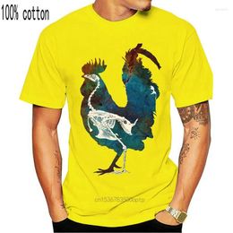 Men's T Shirts Buy Shirt Rooster Construction Skeleton T-Shirt Printing Creative Design Style Fashion Tee Cotton Crew Neck Tshirt Men