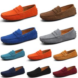 men casual shoes Espadrilles triple black navy brown wine red taupe green Sky Blue Burgundy mens sneakers outdoor jogging walking size 40-45 sixty one